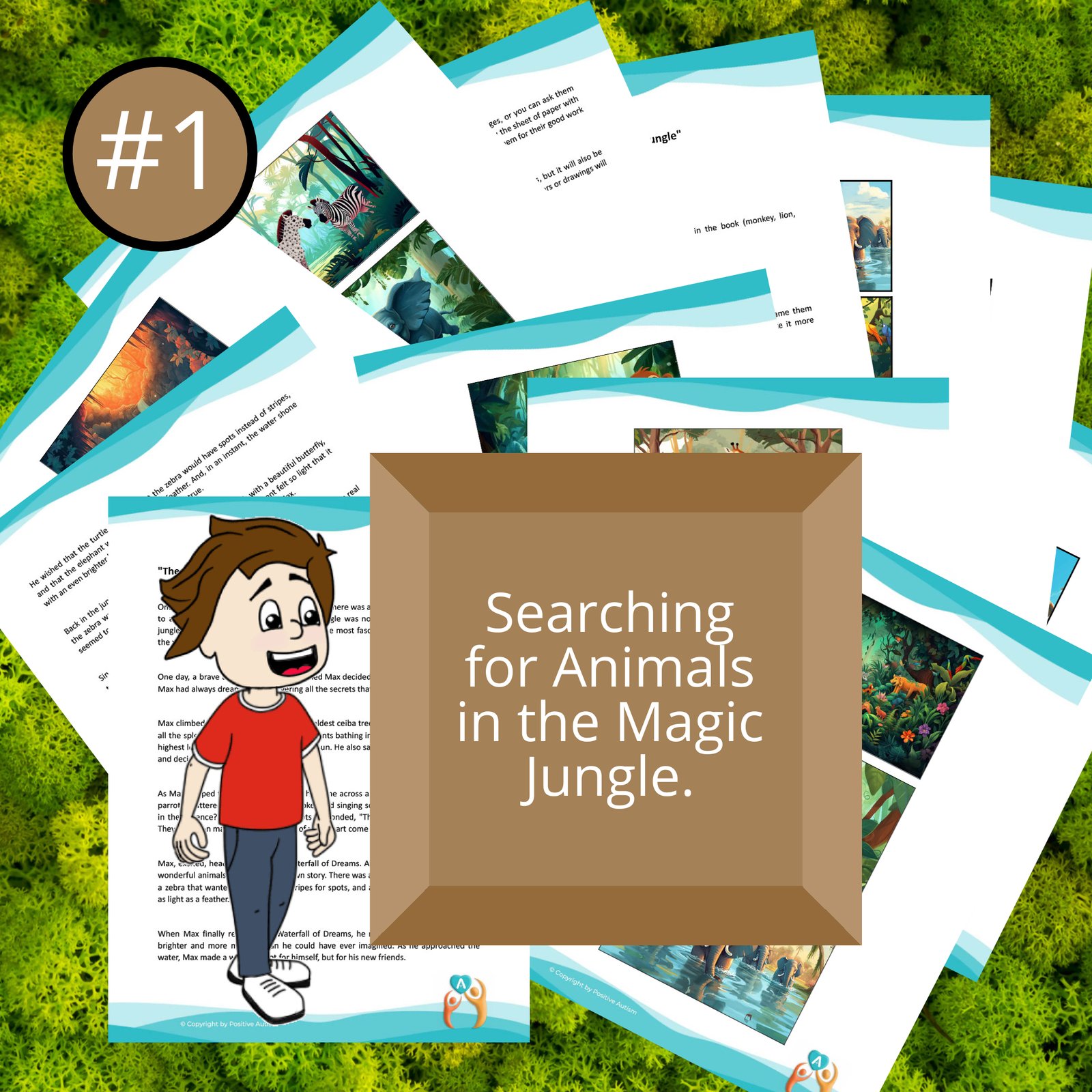 Searching for Animals in the Magic Jungle. #1(reading comprehension)