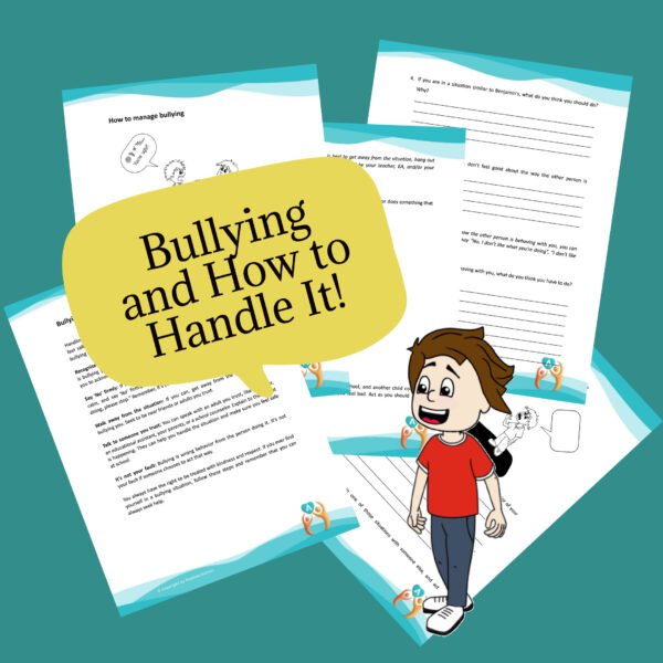 Bullying and How to Handle It. (Worksheets to teach children self ...