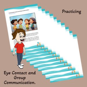 practicing-eye-contact-and-group-communication-worksheets-to-teach-conversations-skills-to-autistic-children