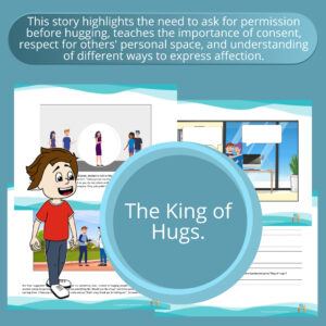 the-king-of-hugs-activity-to-practice-reading-comprehension-and-social-skills-for-autistic-children
