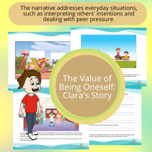 the-value-of-being-oneself-claras-story-activity-to-practice-reading-comprehension-and-social-skills-for-autistic-children