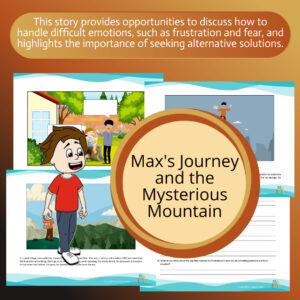 maxs-journey-and-the-mysterious-mountain-activity-to-practice-reading-comprehension-and-emotional-skills-for-autistic-children