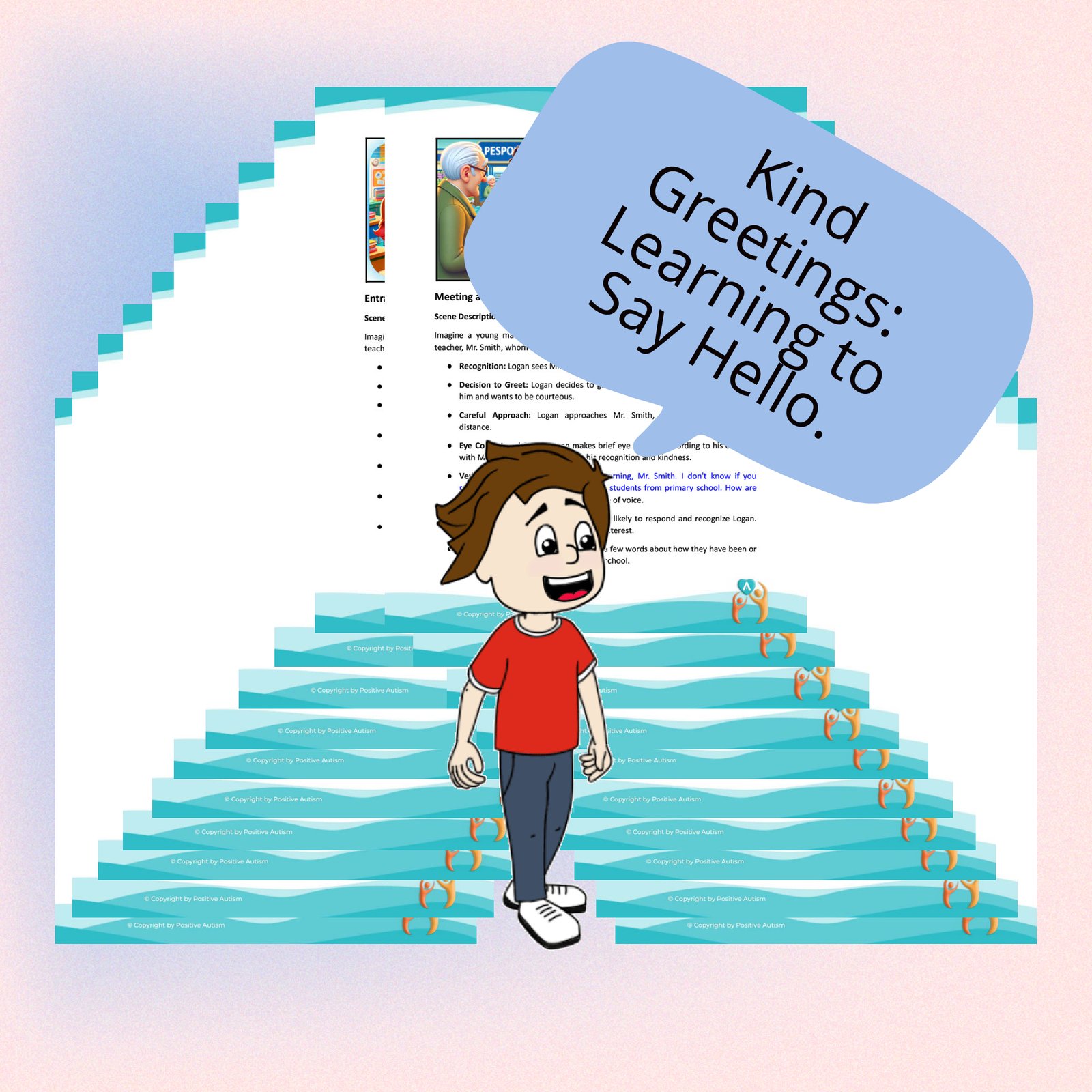 Un saludo cordial: Aprender a saludar. (Actividades para enseñar a los niños habilidades sociales y emocionales)