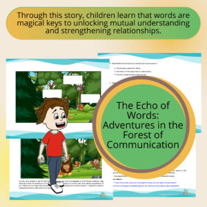 the-echo-of-words-adventures-in-the-forest-of-communication-activity-to-practice-reading-comprehension-and-conversation-skills-for-autistic-children