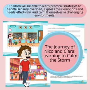 the-journey-of-nico-and-clara-learning-to-calm-the-storm-activity-to-practice-reading-comprehension-and-skills-to-manage-sensory-issues-for-autistic-children